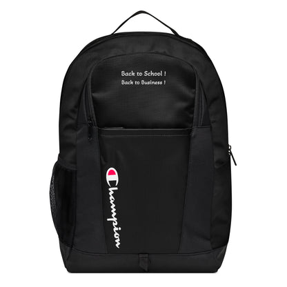 Back to School! Back to Business! Champion backpack