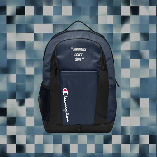 "Winners Don't Quit" Champion backpack